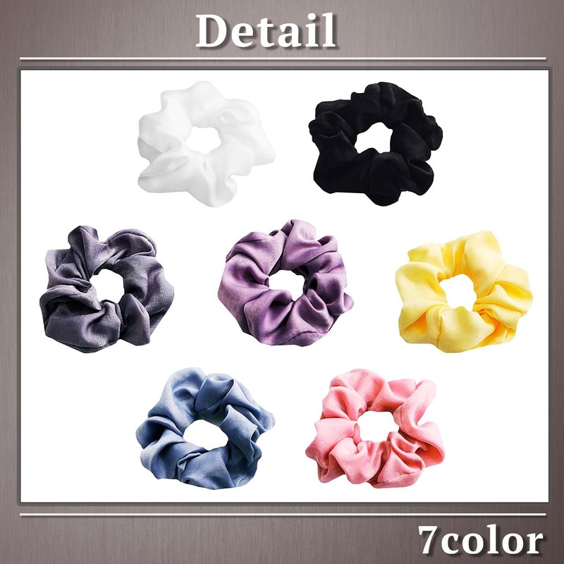 One Limitation SA001 Women's Scrunchie Hair Rubber Colorful Casual Stylish