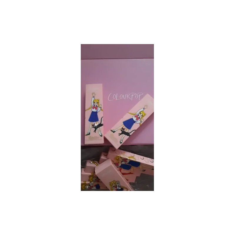 Dúo Labial ColourPop Sailor Moon Rosa Mate Larga Duración Cremoso