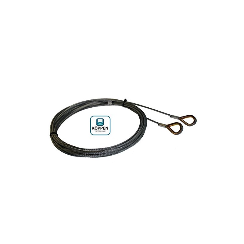 Cable set Ø 3 mm fitting Hörmann sectional garage doors