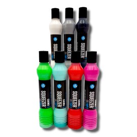 Grog 05 Squeezer - 5mm Refillable Paint Marker Pen - Supplied By Graff-City (Burning Chrome - FMP-12