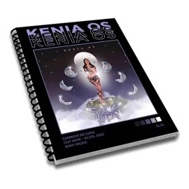 Libreta Kenia Os Album Music Cuaderno Profesional Pasta Dura                                                                                          