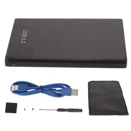 2. 5in HDD External Case 5Gpbs Intelligent Hibernation Multisystem Compatibility USB3.0 SSD Enclosure for PC