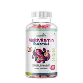  Multivitamin Gummies for Kids, Improved Hair, Skin & Nails Potency Supplement with Calcium, Biotin, Vitamin A B C, Immunity Gummy in Fruit Flavor for Men Women & Adults _ 30 Count