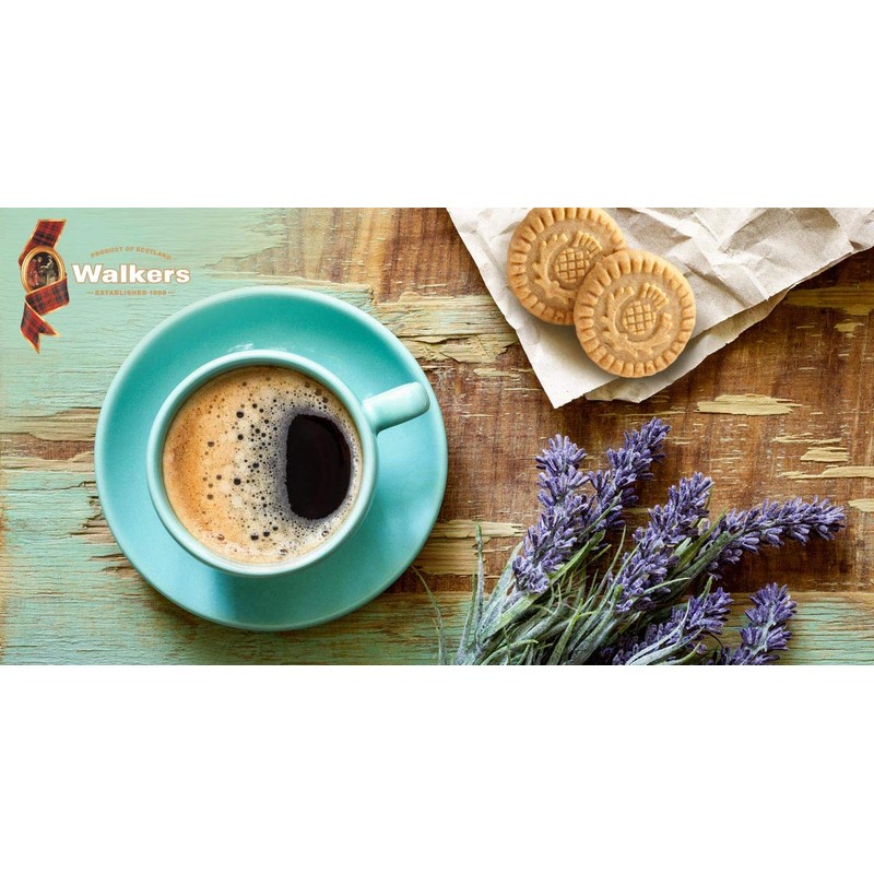 Walker's Shortbread Rounds, Pure Butter Shortbread Cookies, 5.3 Oz Box