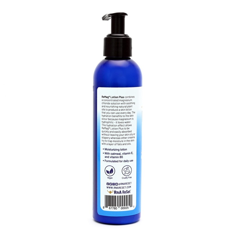 RnA ReSet - ReMag Lotion, Magnesiumlotion und täglicher ReHydrator, Seidig