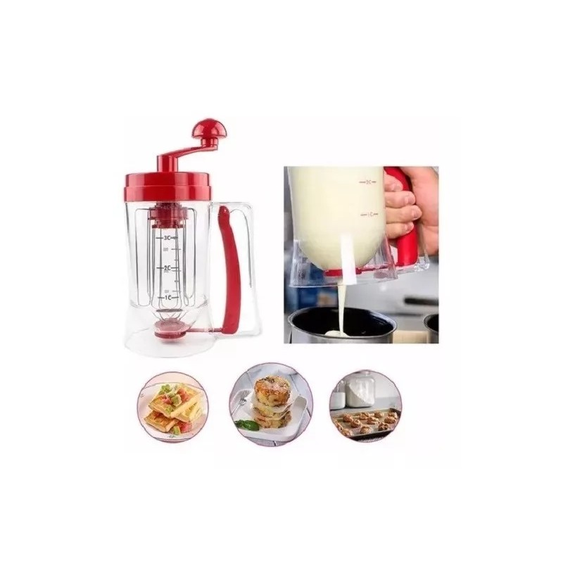 Gadget Cocina Maquina Dispensadora Mezcladora Para Hotcakes Cupcakes