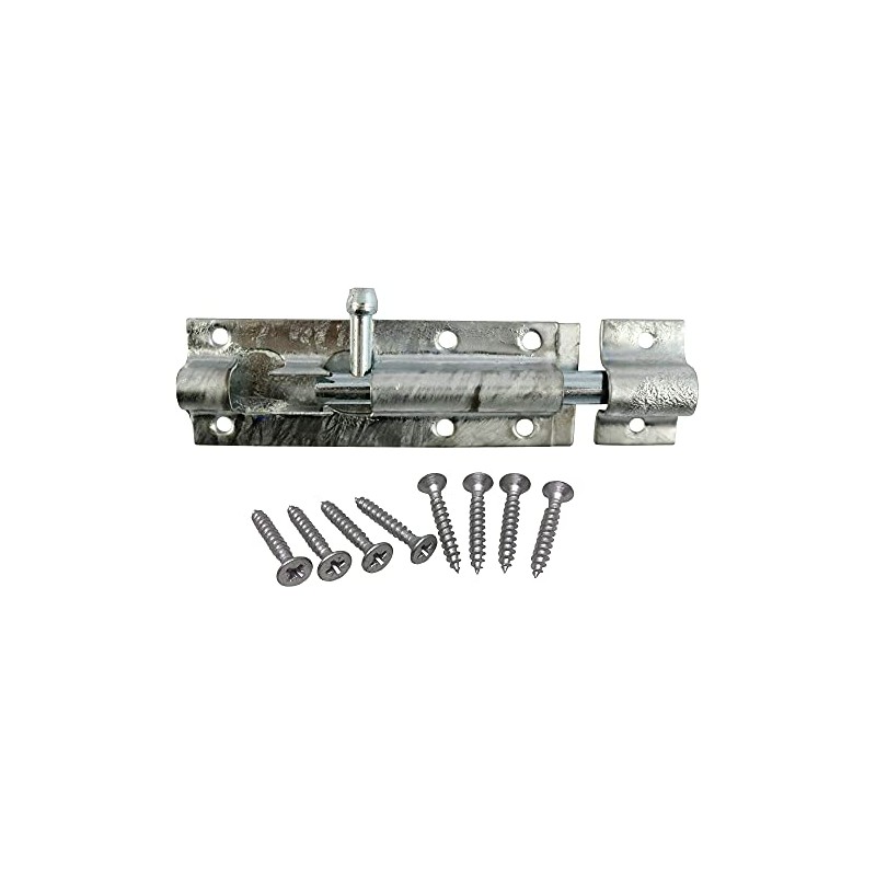 TIMCO Straight Tower Bolt - Comes with Fixings - Great