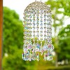 Crystal Chandelier Wind Chimes Suncatcher Pendant, Aurora Light Catcher for