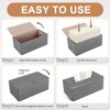 LADSTAG Tissue Box Tissue Dispenser Cosmetic Tissues Box Made of