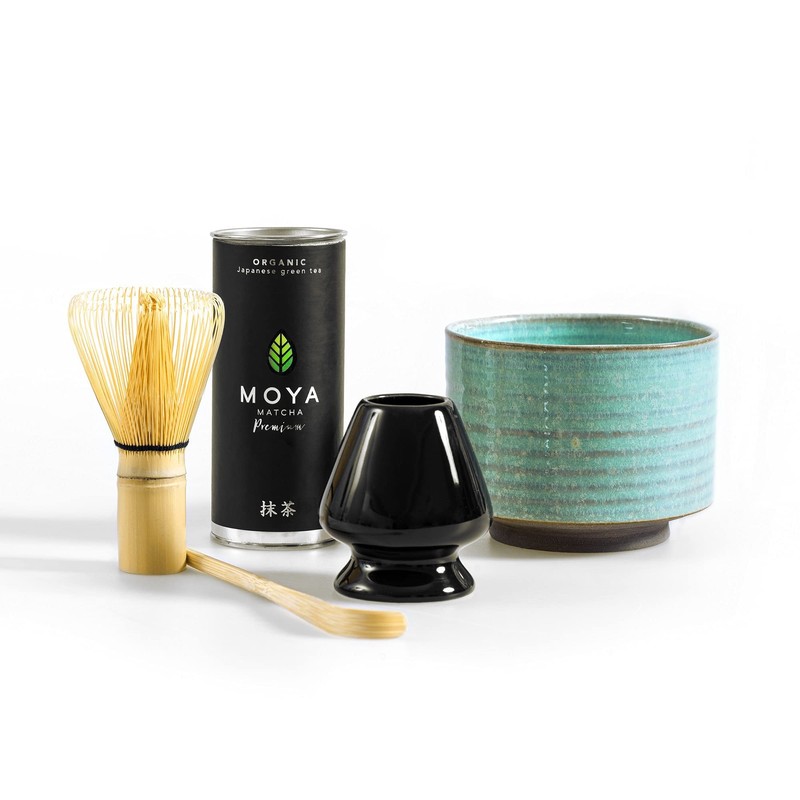 Organic Moya Matcha Green Tea Set | 30g Premium Grade