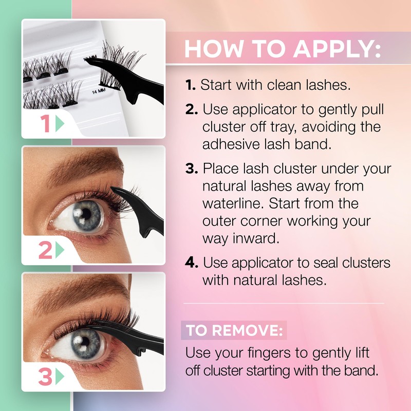 Ardell Press On Lashes Wispies Natural – Pre Glued Lash