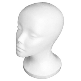 1 piece stand for women made of polystyrene hat wig helmet