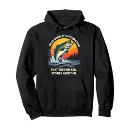 Boastful Fisherman - Fish Spread My Fame Pullover Hoodie