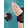 Thumb fixed protective cover for wrist sprain, auxiliary protection for