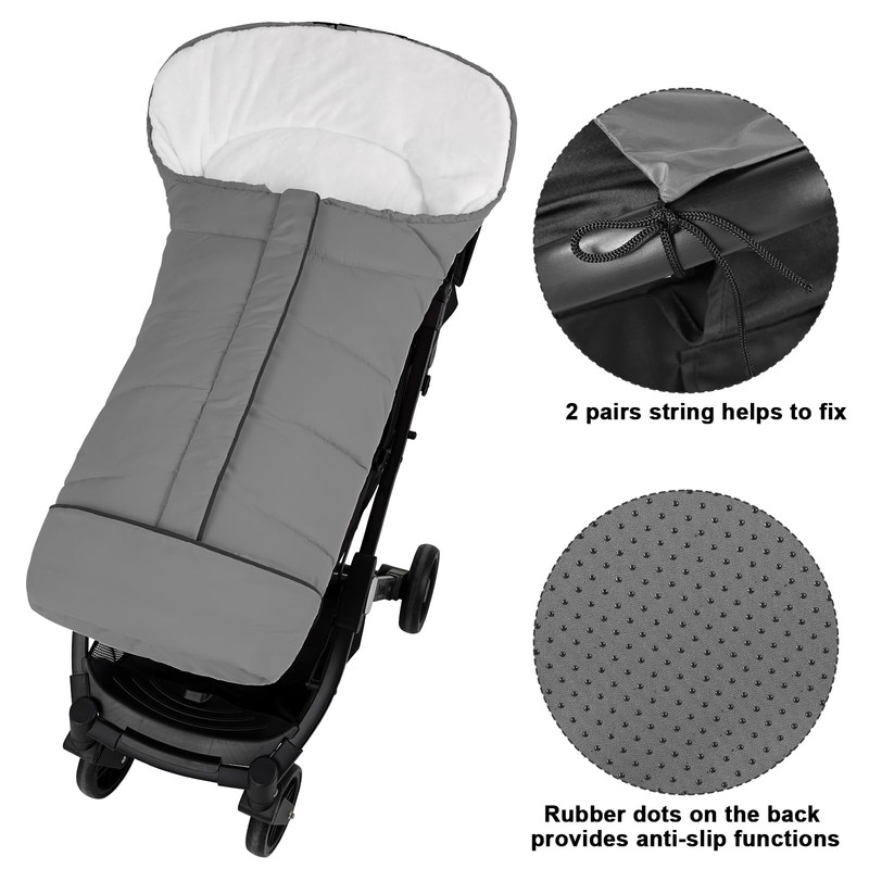 Yoofoss Stroller Cover for Winter, Toddler Stroller Footmuff Universal for