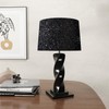 CRE8TIVE 8"x80" Black Chunky Glitter Wallpaper Border Peel and Stick