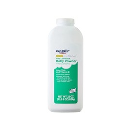 Equate Talco para Bebé de Maicena con Aloe y Vitamina E, Hipoalergénico, Suave para la Piel, 22oz (624g)                                              