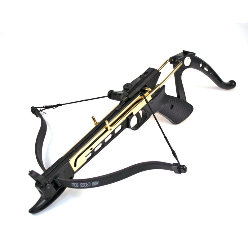 Cobra System Self Cocking Pistol Tactical Crossbow, 80-Pound with 39