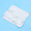 Toyvian Ergonomic Bamboo Fiber Neck Pillow Cover for Cervical Relief