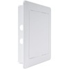 HVAC OV 6 x 6 Inch White Square ABS Plastic