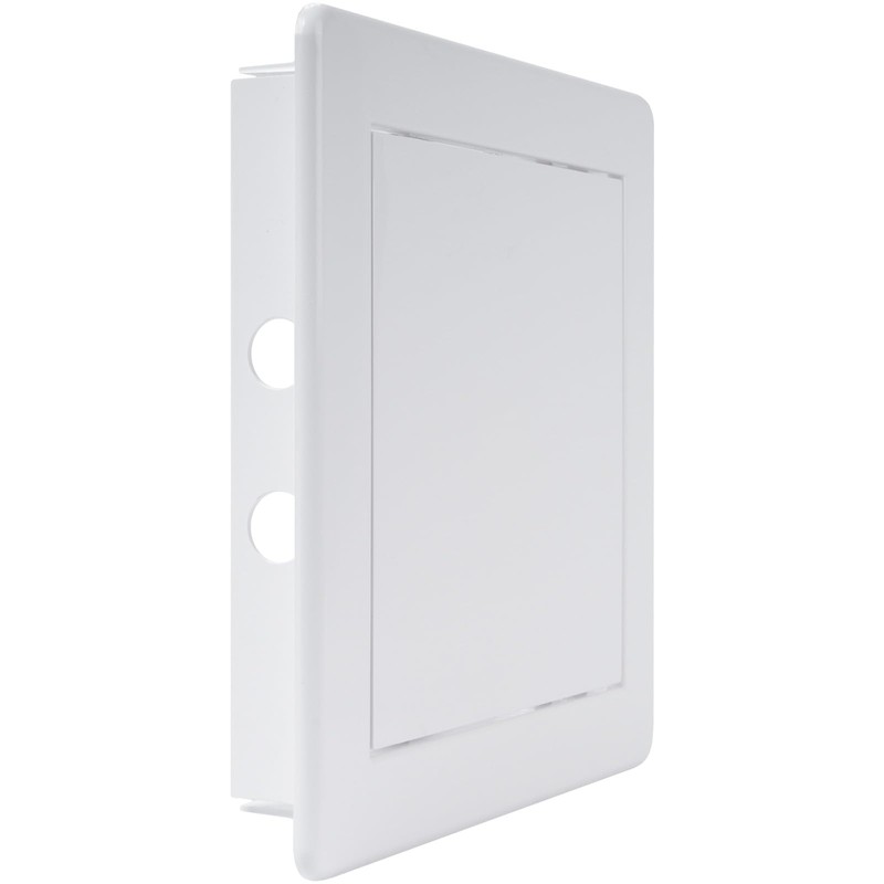 HVAC OV 6 x 6 Inch White Square ABS Plastic