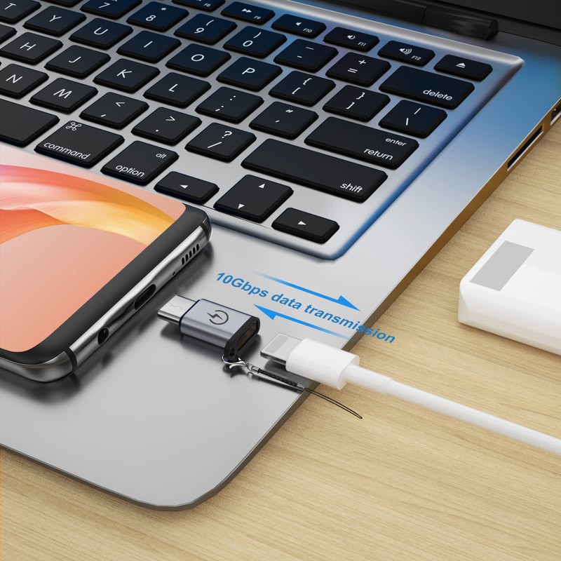 Liaoan USB-C to Lightning Adapter, Support PD Fast Charging, Fits
