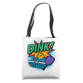 DINK Pickleball Pop Art Tote Bag
