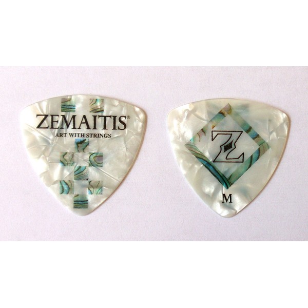 Zemaitis ZP05 TR/M Guitar Picks, Medium Triangle, Set of 20