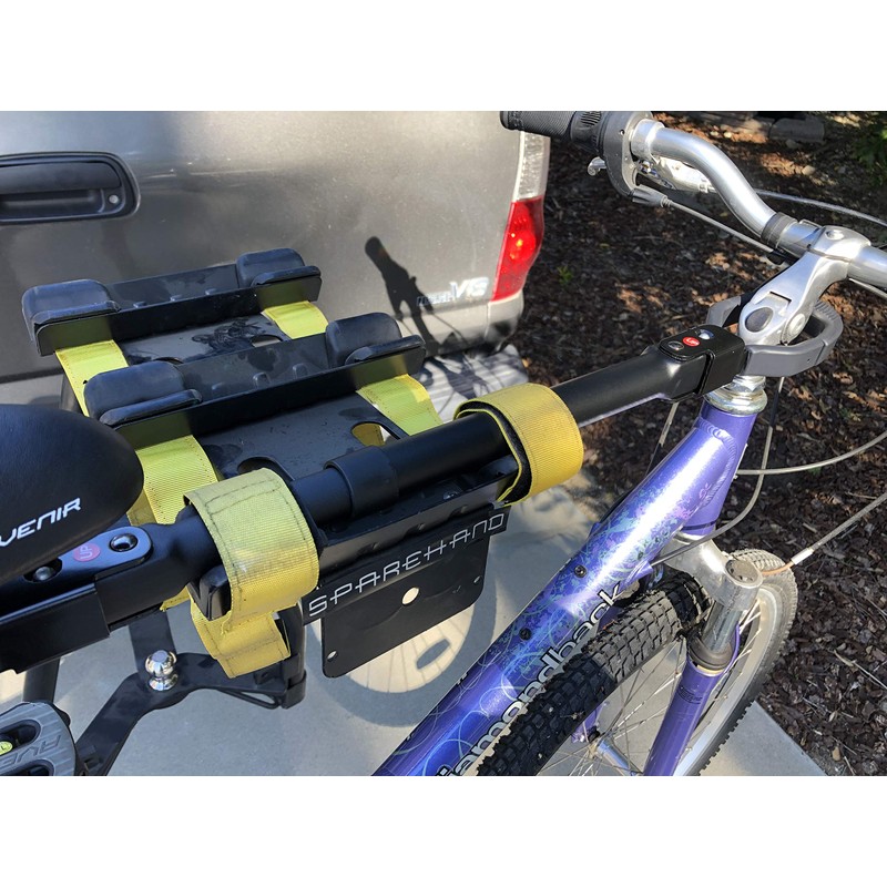 Sparehand Universal Adjustable Bike Frame Adapter for Rack Storage, Women's
