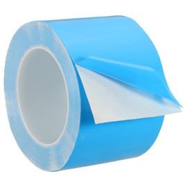 PATIKIL Thermal Adhesive Tape, 25m x 80mm x 0.2mm Double Side Adhesive Thermal Conductive Tape for Heatsink LED GPU Modules Computer CPU IC Chip, Blue