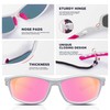 Rivbos Sunglasses Cycling Goggles Sports Glasses for Women. Men Polarised