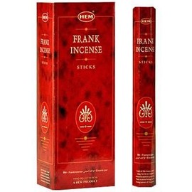 ★ For Purifying ★ HEM Incense Stick Hexa Pack Frankincense Incense, 6 Boxes (20 Pieces)