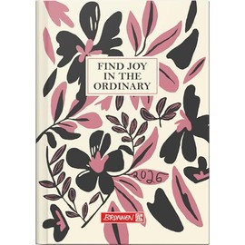 BRUNNEN Taschenkalender Mod. 731 2026 „Bloom“ | A6, Papier