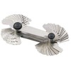 Draper 51072 Screwpitch Thread Gauge, Blue, 52 Blade, Metric 0.25mm-6mm