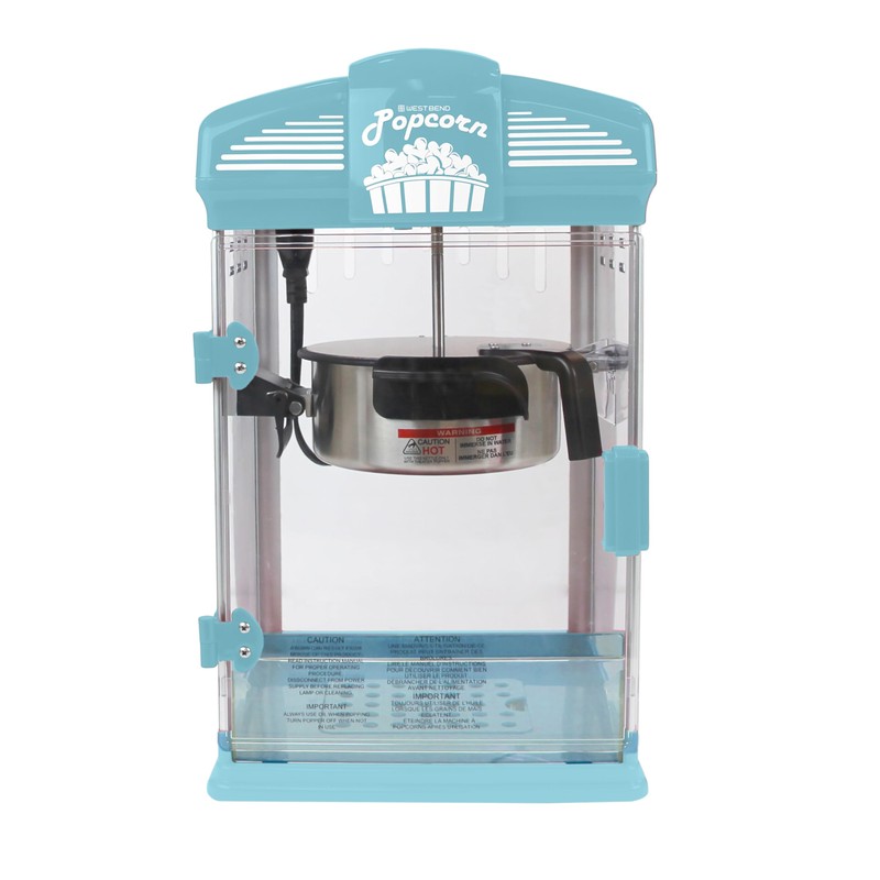West Bend Stir Crazy Movie Theater Popcorn Popper, Gourmet Popcorn