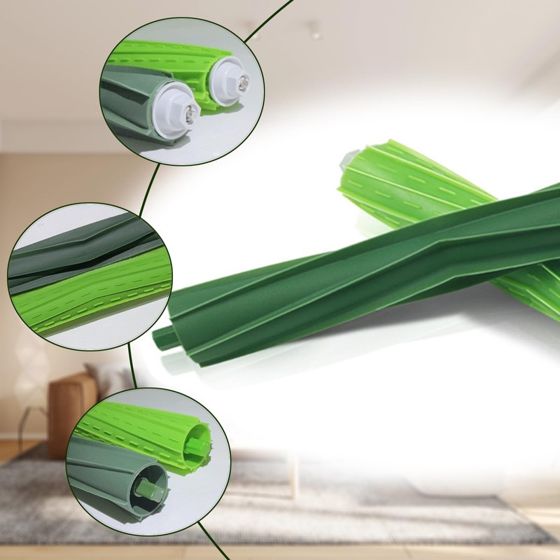 3 Set S9 Replacement Rollers Compatible with iRobot Roomba s9