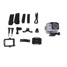 4K Video Camera Camcorder Waterproof WIFI HD Digital Camera for Outdoor Photography Gray