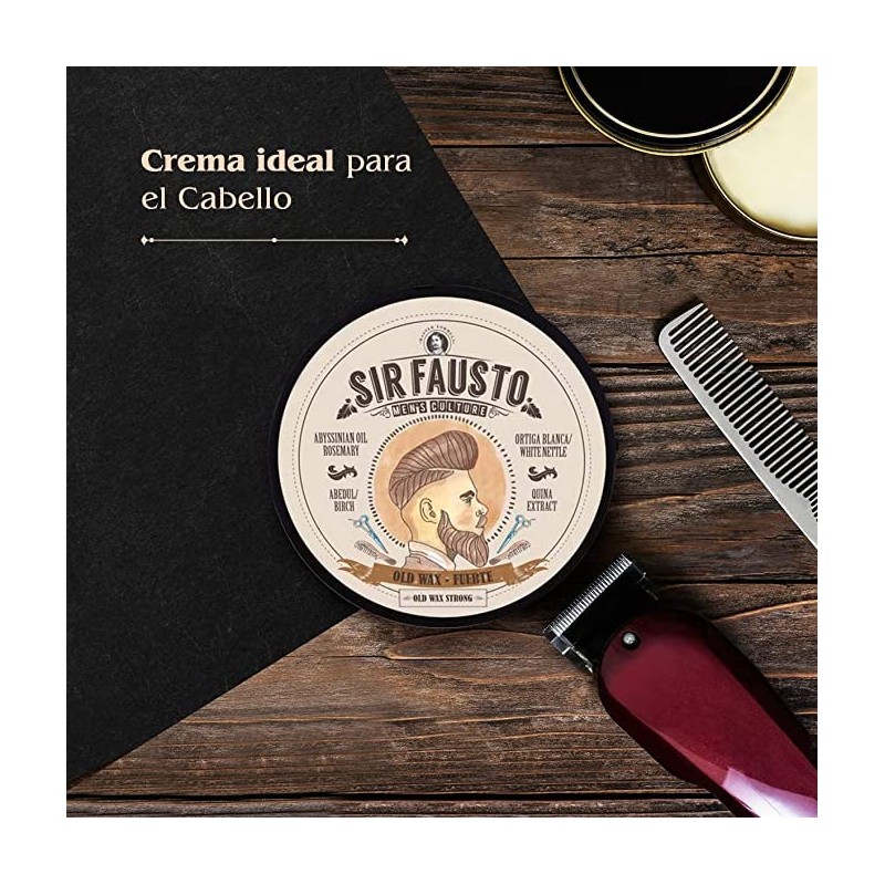 Sir Fausto Old Wax Strong Hold Styling Wax 100ml