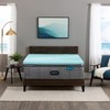 Beautyrest Cool Wave Plus Convoluted Pressure-Relieving Memory Foam Mattress Topper,
