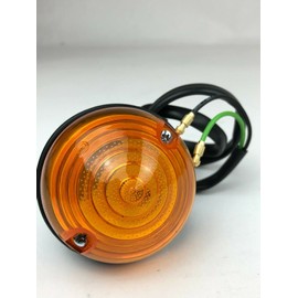 ACC Parts Front Indicator Light Lamp Complete with Wiring and Amber Lens, Ideal for Land Rover Series 2, 2a, 3 & Defender 90/110/130 (up to 1995) - Replacement for RTC5013
