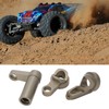 RC Steering Knuckle Kit Aluminum Alloy Shock Absorption Steering Assembly