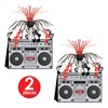Beistle, 2 Piece Boom Box Centerpieces, 14''