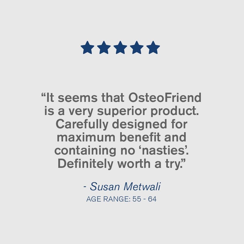 OsteoFriend® Advanced Bone, Joint, Muscle & Probiotic Supplement (249g, Unflavoured)