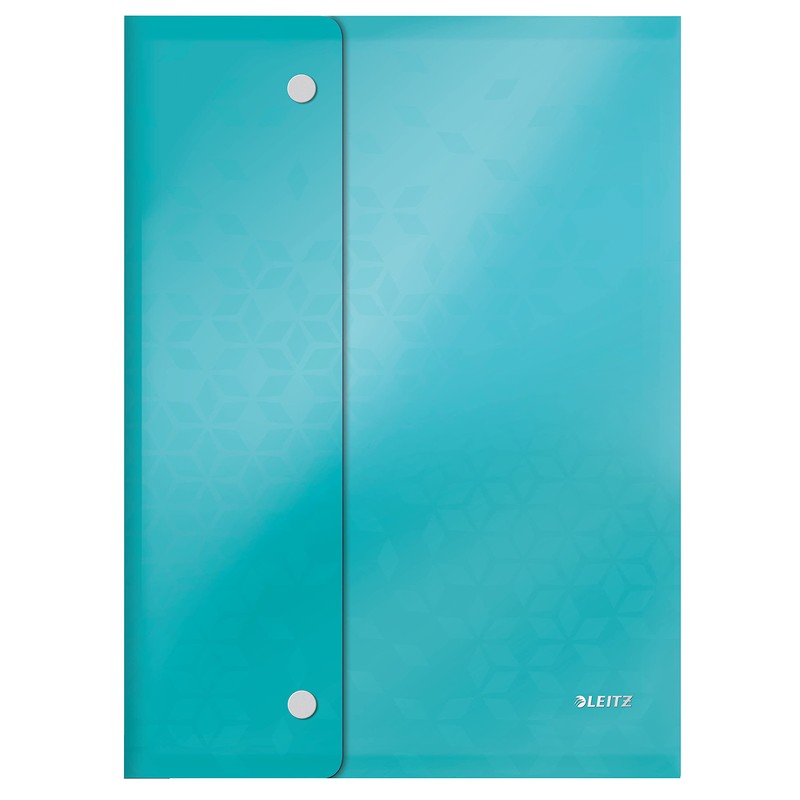 Leitz Wow A4 Document Wallet - Assorted Colours (Pack of