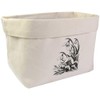 Large 'Snowdrop Flowers' Canvas Organiser/Storage Bag (OR00032587)