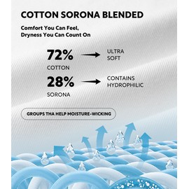 DAVID ARCHY Men's Heavyweight T-Shirt Cotton Sorona Casual Plain Shirts Side Slit Tees Crewneck for Men 2-Pack(L, Yellow Plum/Sap Green)