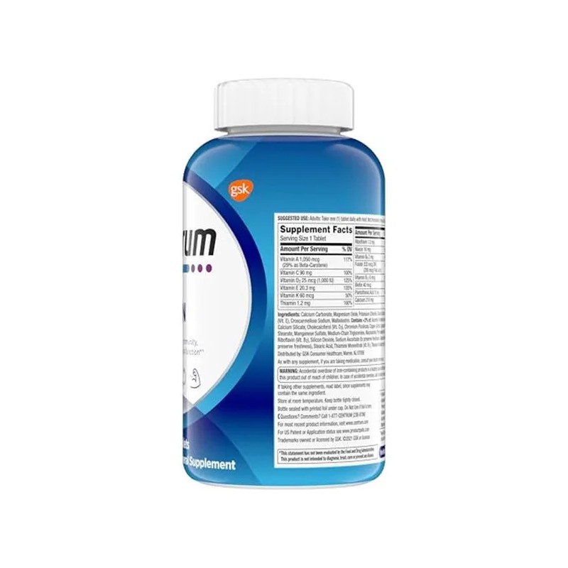 Centrum Multivitamin For Men, Multivitamin/multimineral Supp