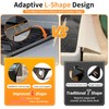 Stainless Steel Stove Gap Covers (2 Pack), Upgraded Version, Stove