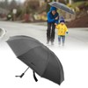 Inverted Reverse Umbrella Automatic Sun Protection UV Blocking Folding Upside