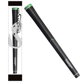 DragonSkinGrip ゴルフグリップ 【2109個の凹凸で飛距離UP! 】 メンズ レディース アイアン ドライバー 滑り止め オリジナルタイプ 硬さ:標準 口径:58 バックライン有 【特許技術のグリップ】